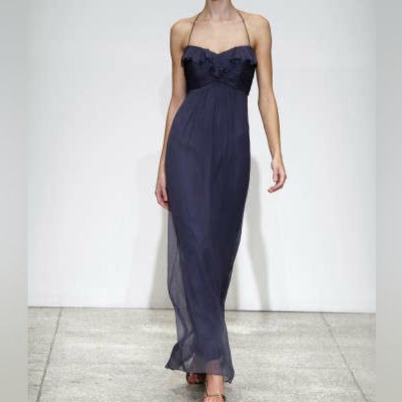 Amsale Dresses & Skirts - NWT Amsale Silk Dress, style G425C, Hydrangea, 14
